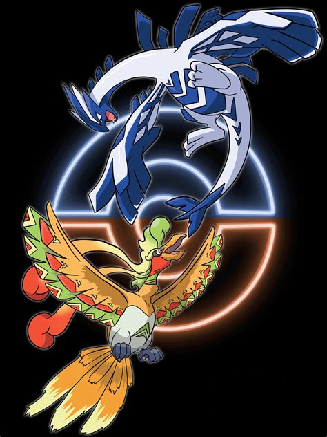 mega lugia|[OC] Mega Lugia Vs Mega Ho.